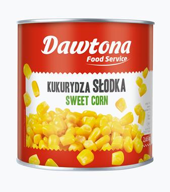 Kukurydza konserwowa 2650g/1775g - Dawtona
